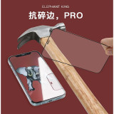 Cristal templado Super Strong Grade A+ iPhone 14 Pro Max Color Negro