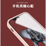 Cristal templado Super Strong Grade A+ iPhone 14 Pro Max Color Negro